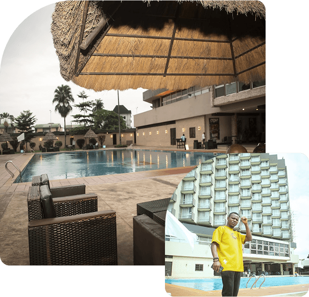 Luxury accommodation feature icon at Presidential Hotel